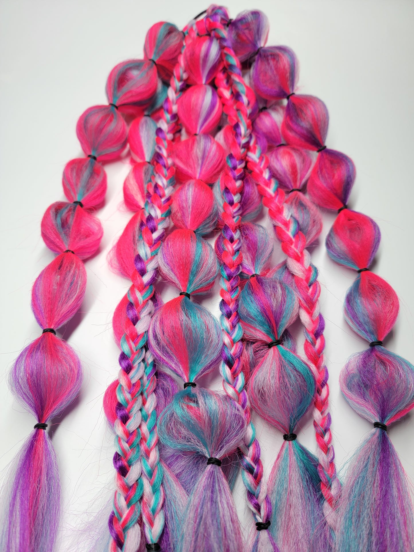 Hi Barbie Festival Braid Tie In's