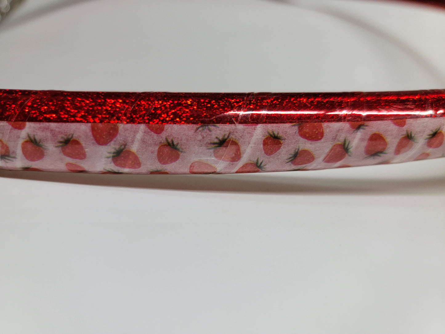 Strawberry Shortcake Taped Hoop