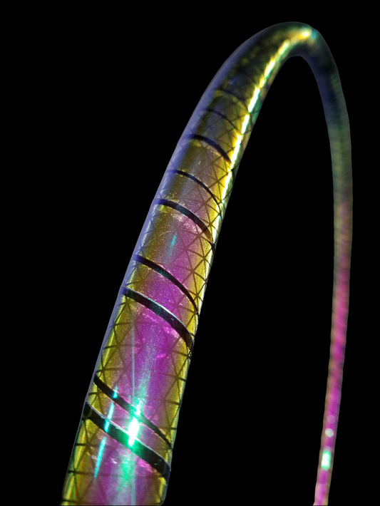 Purple Haze Reflective Color Morph Taped Hoop