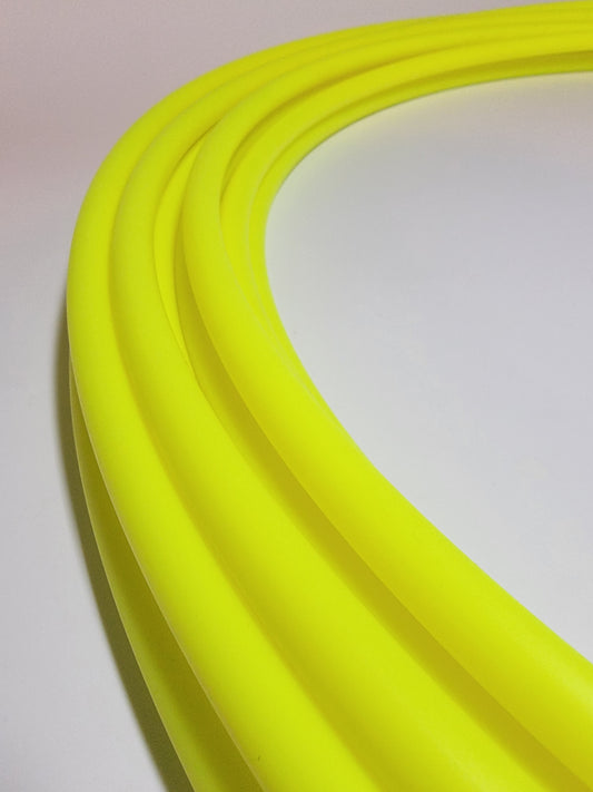 UV Yellow 1/2 ready to ship hoops (MULTIPLE SIZES) (SMALLER THAN 5/8)